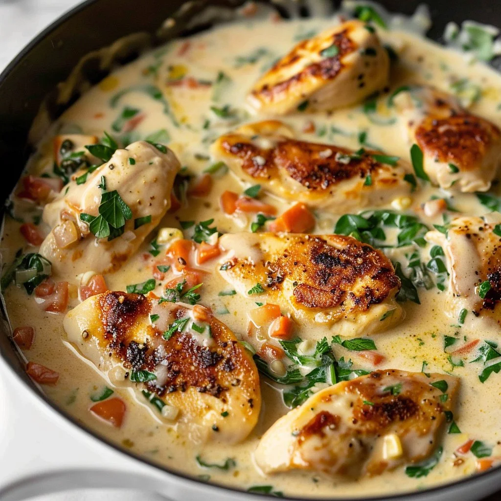 Creamy Tuscan Garlic Chicken