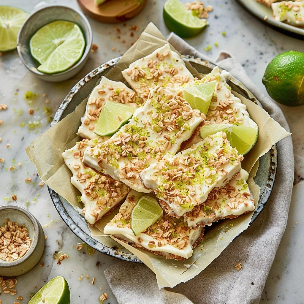 Key Lime Pie Yogurt Bark Recipe