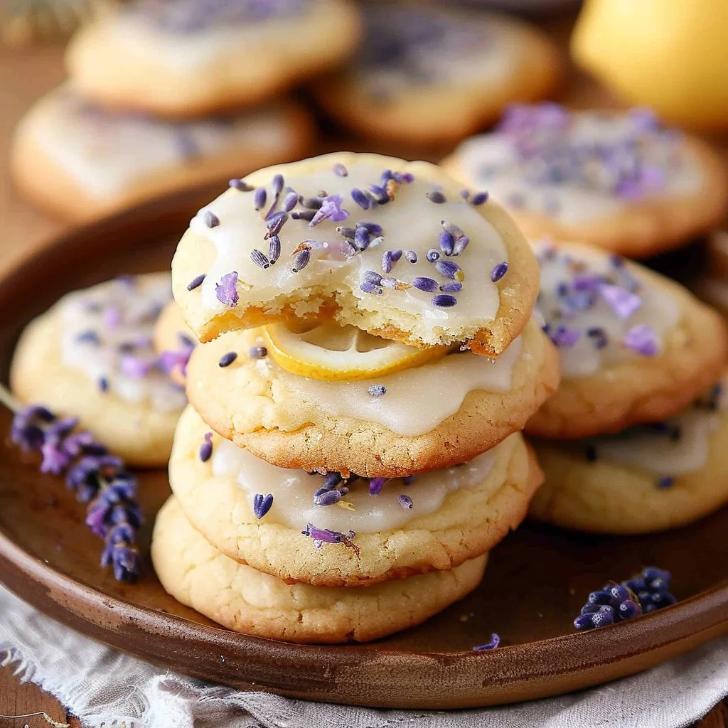 Lemon Lavender Cookies Recipe