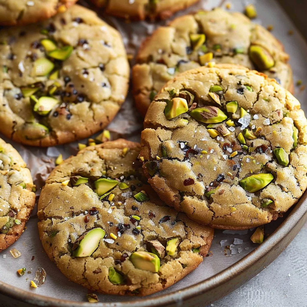 Pistachio Cream Cookies Recipe