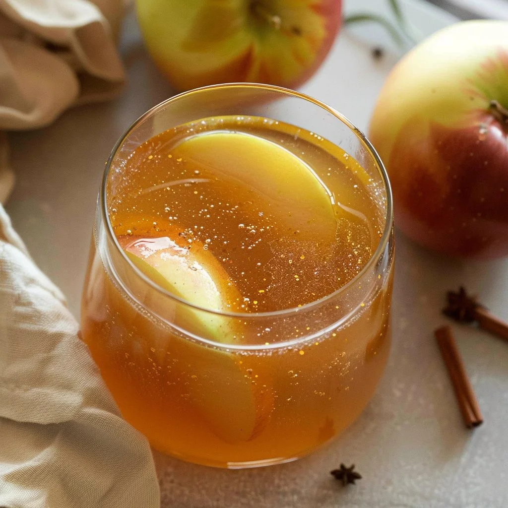 Poison Apple Cider Sparkler Mocktail