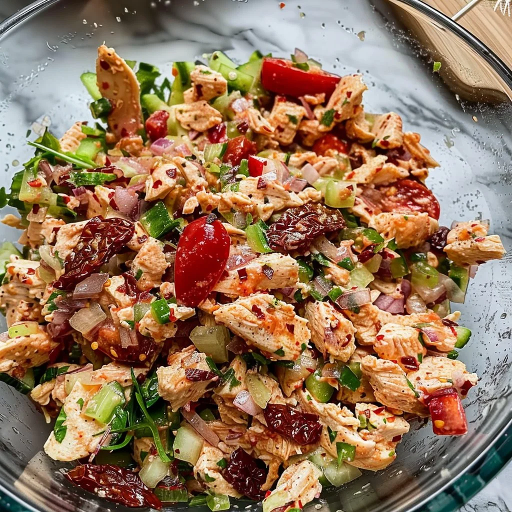 Sun-Dried Tomato Chicken Salad Recipe