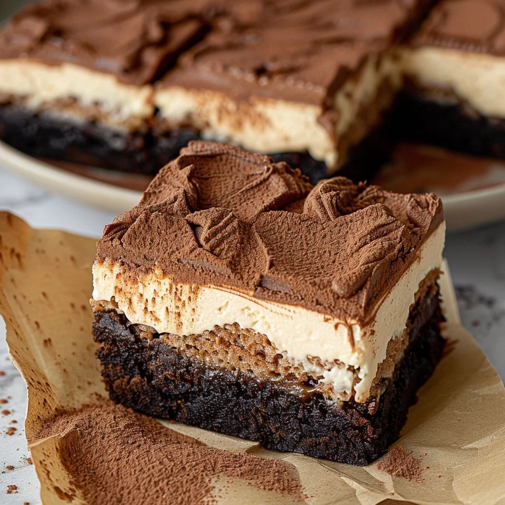 Tiramisu Brownies Recipe