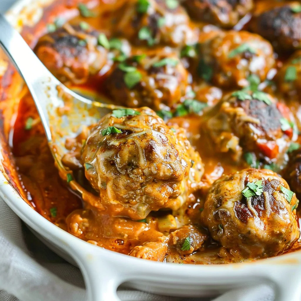 Beef Enchilada Meatballs Recipe