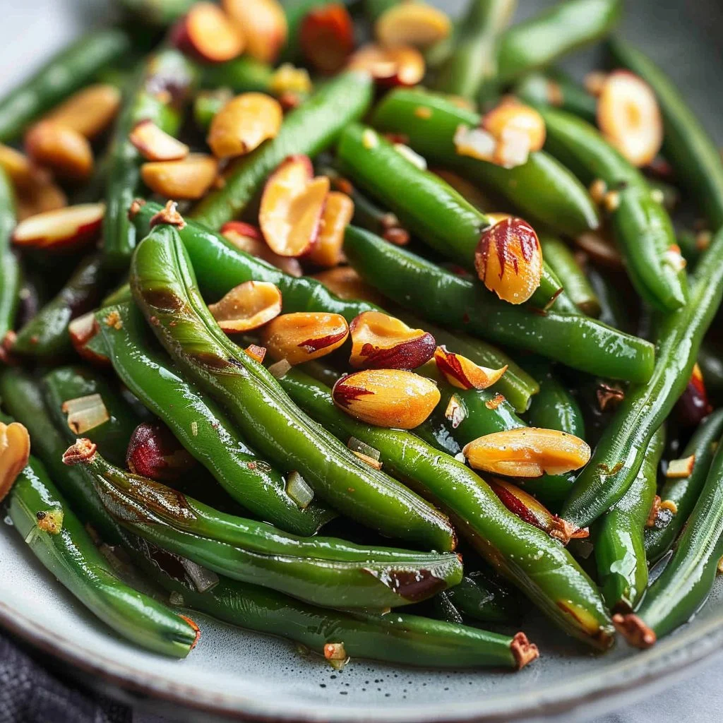 Green Beans with Almonds