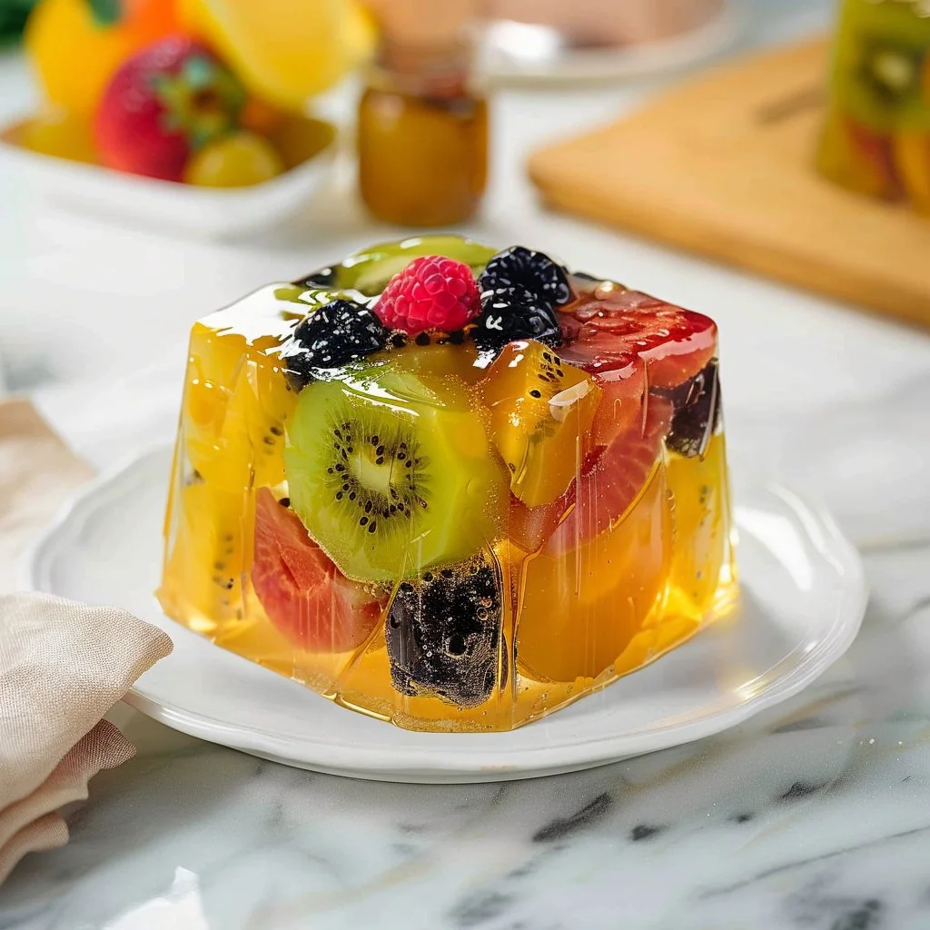 Jelly Fruit Cake (4-6 Servings)