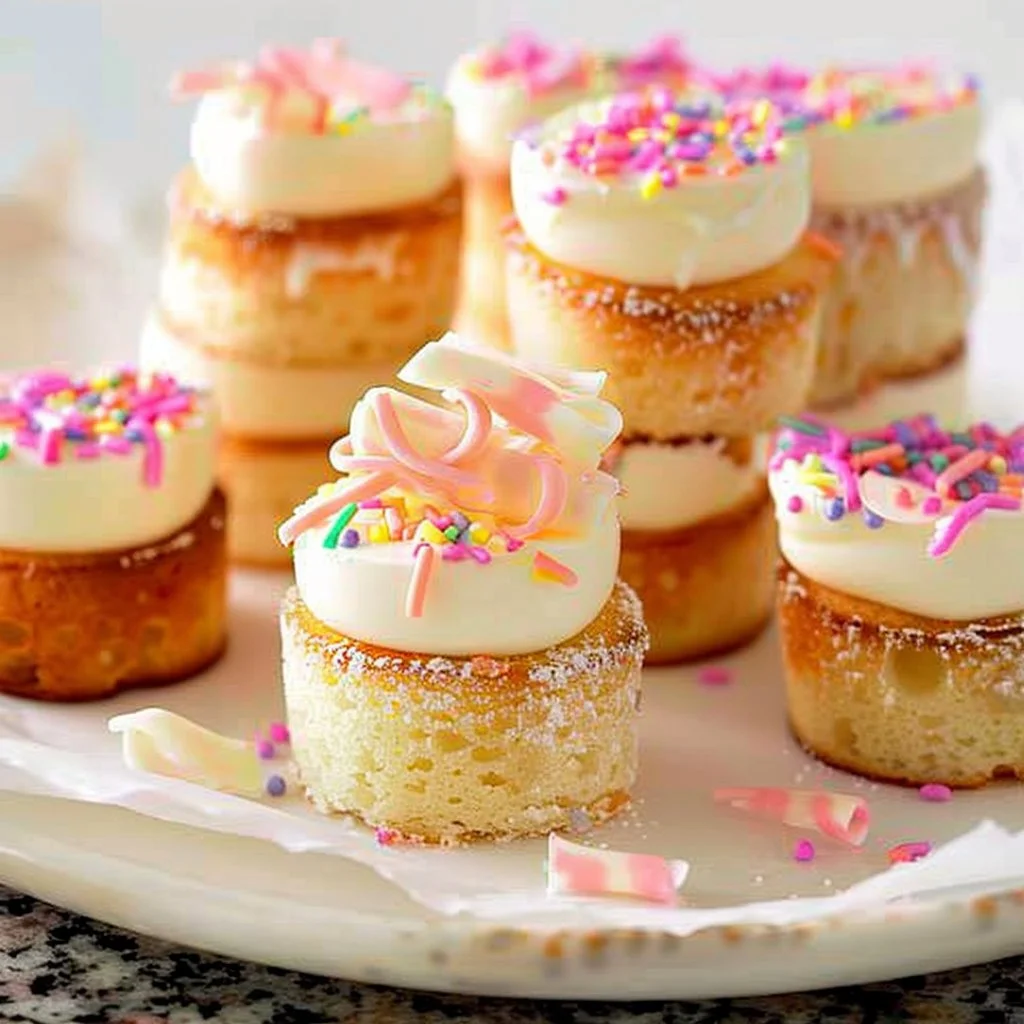 Mini Vanilla Bean Cake Recipe