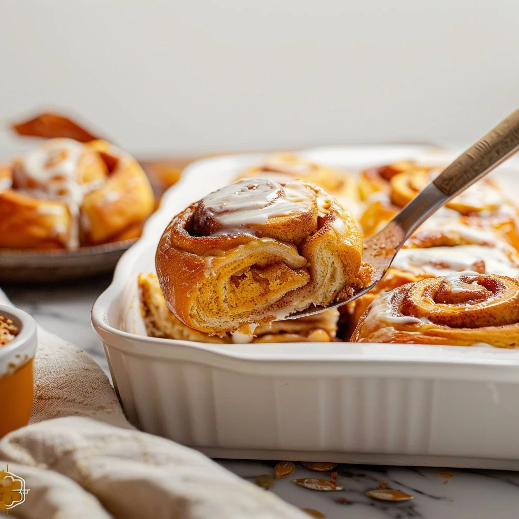 Pumpkin Cinnamon Rolls Recipe