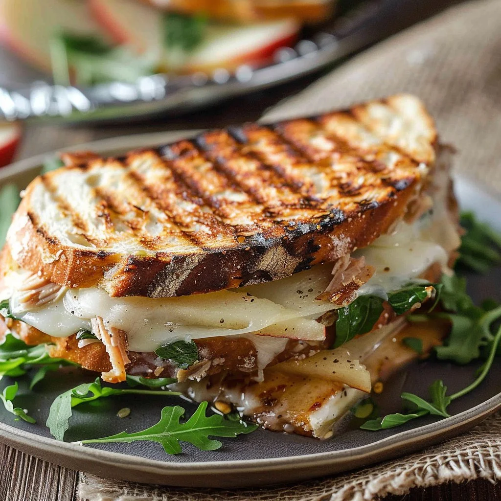 Turkey Apple Brie Panini